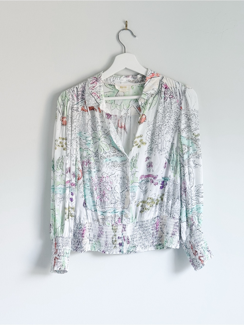 Maeve by Anthropologie Rosa Blouse